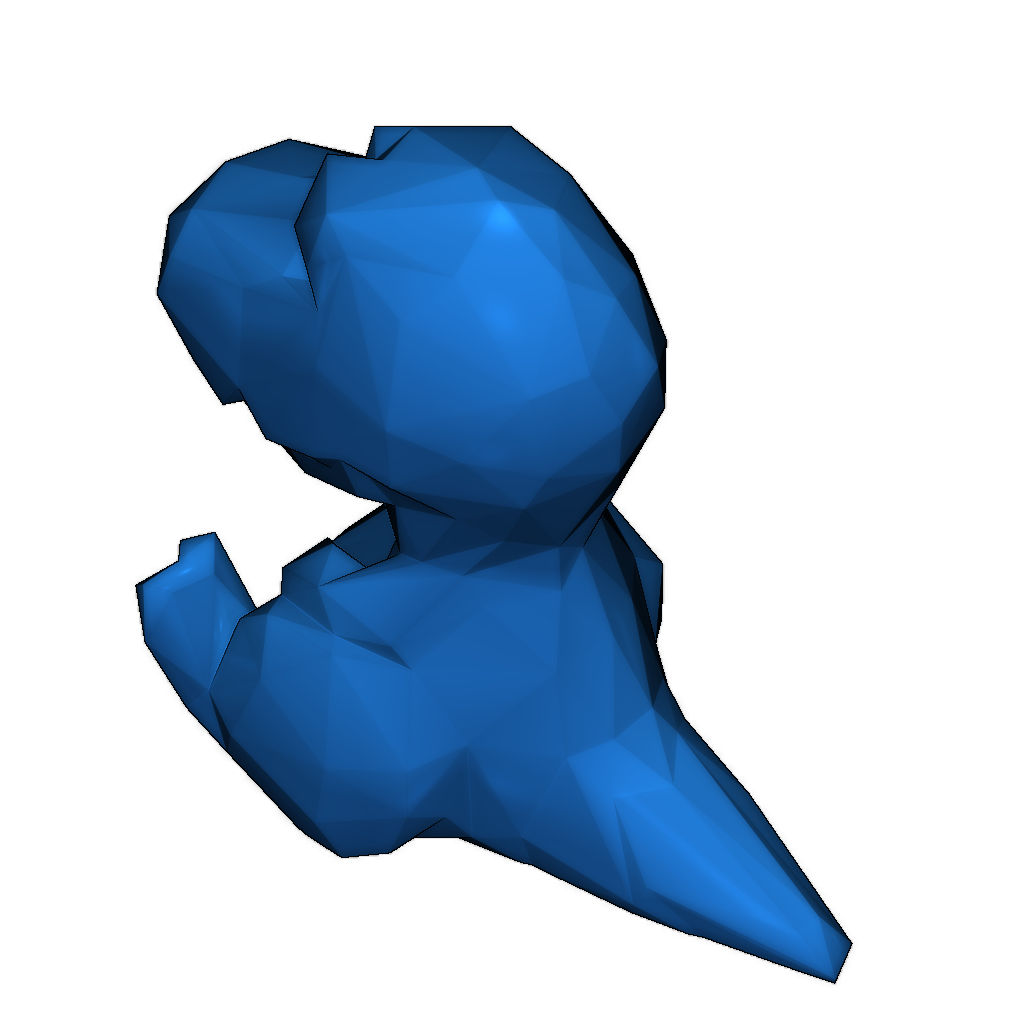 Низкополигональный Т-рекс