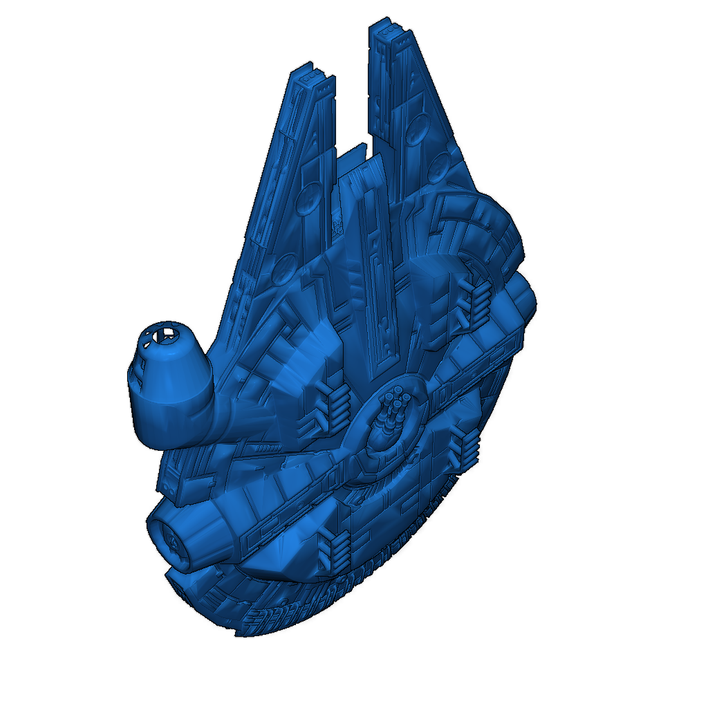 Космический корабль - 3D модель