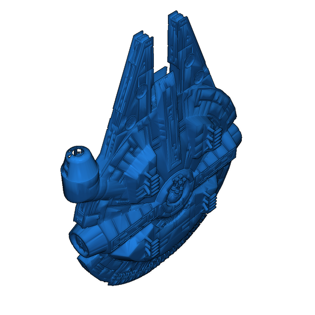 Космический корабль - 3D модель