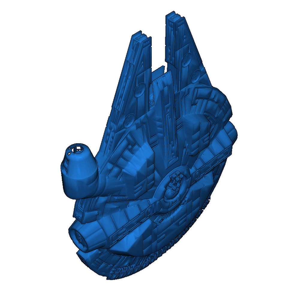 Космический корабль - 3D модель