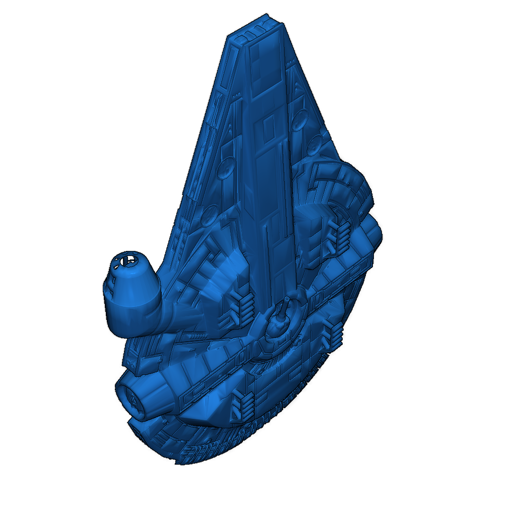 Космический корабль - 3D модель