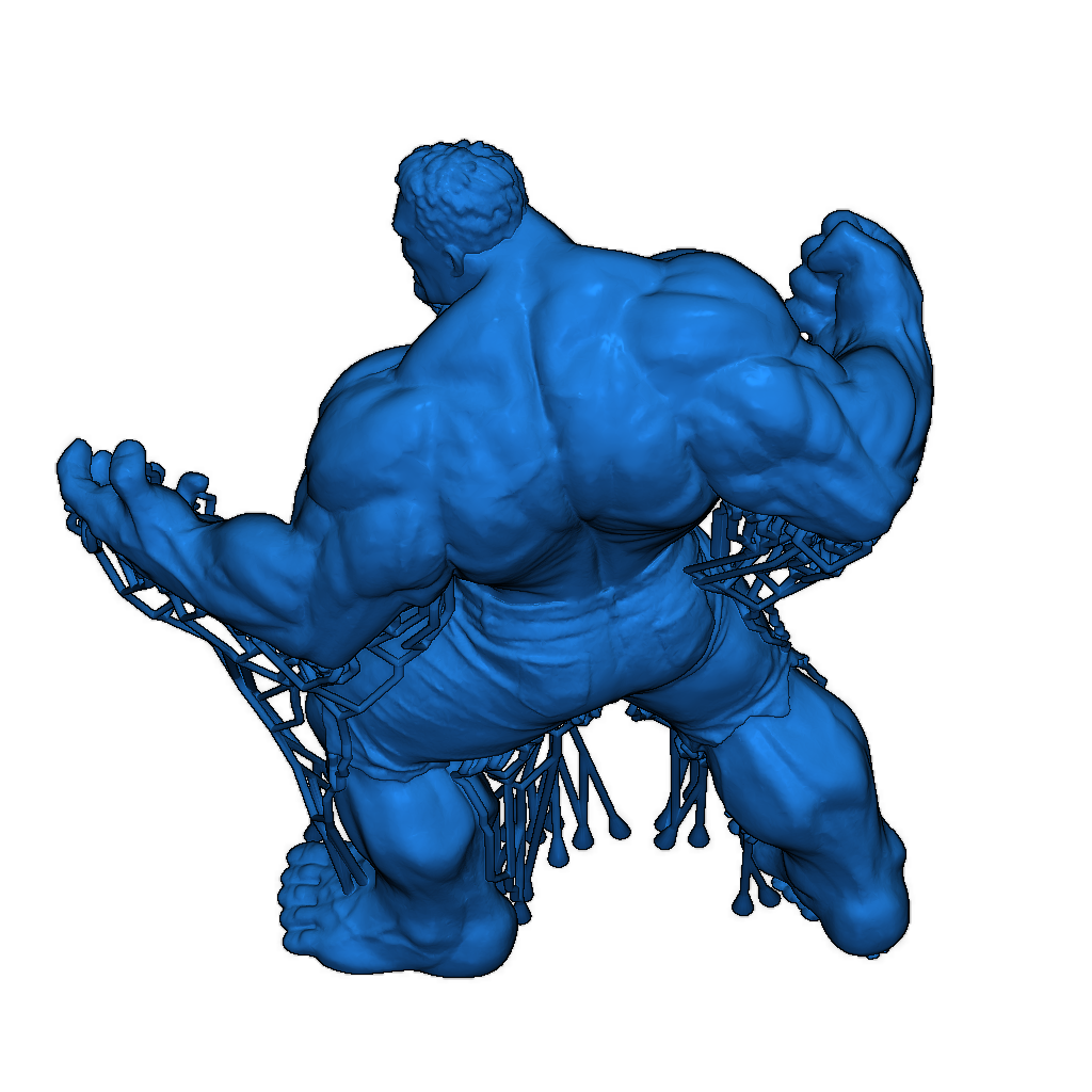 3D-модель фигурки Халка