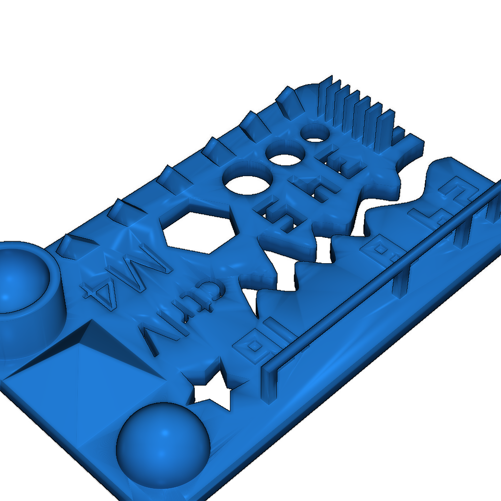 Тестируйте свой 3D-принтер! Версия 2