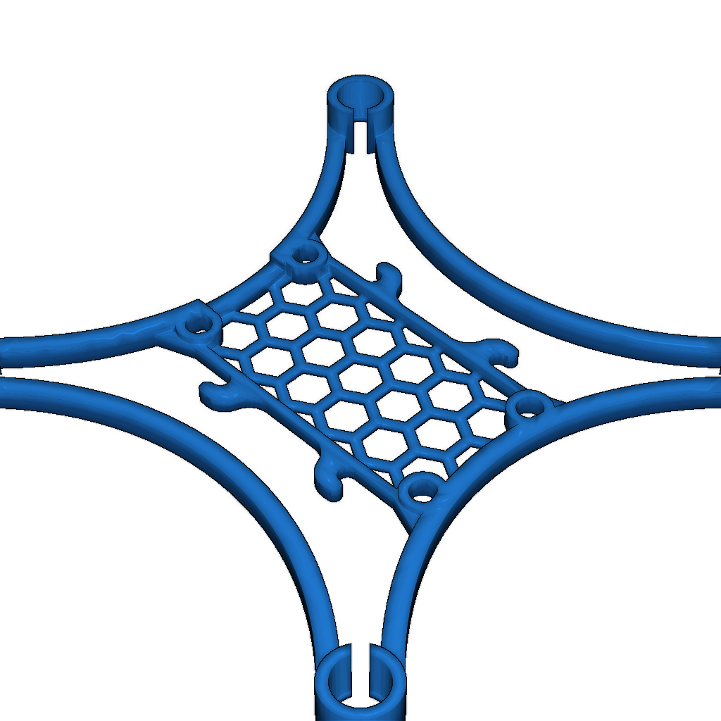 3D Модель Рамки Дрона