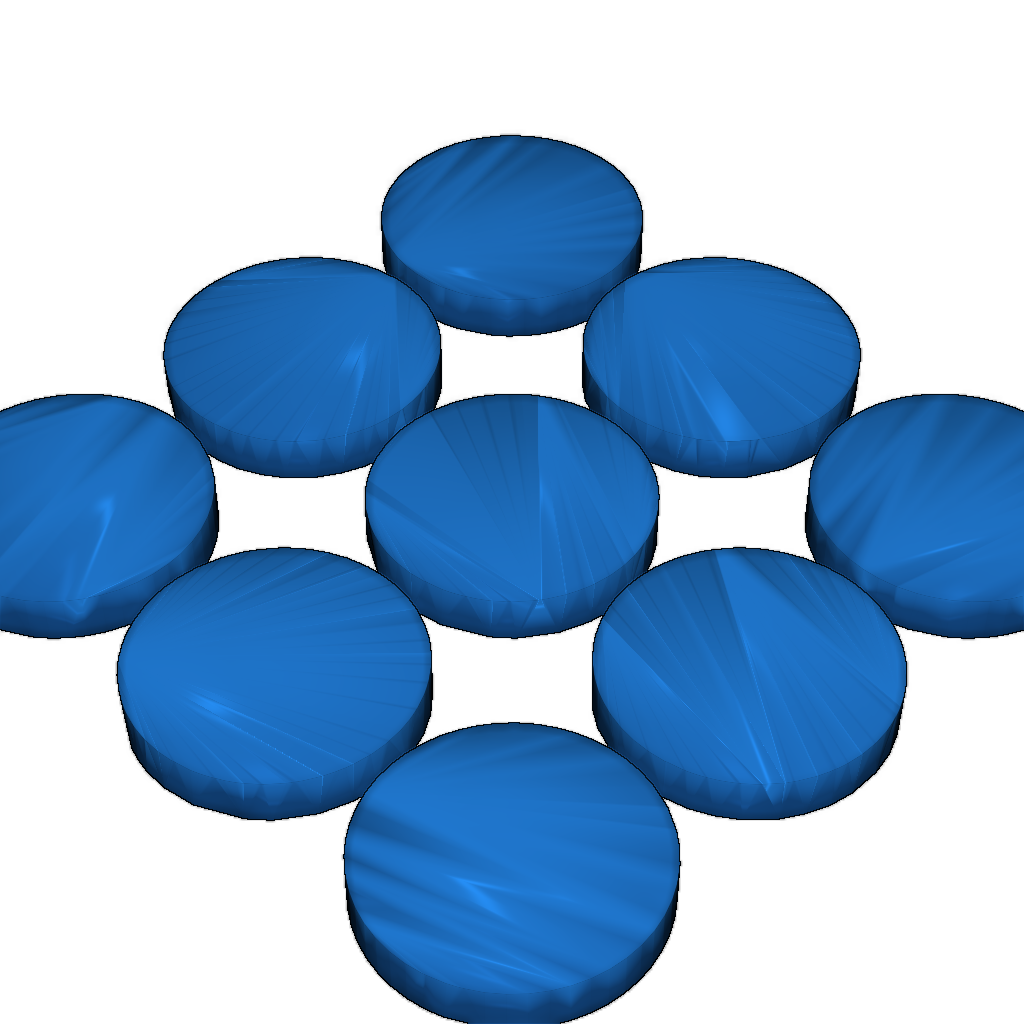 3D Модель игры Катан