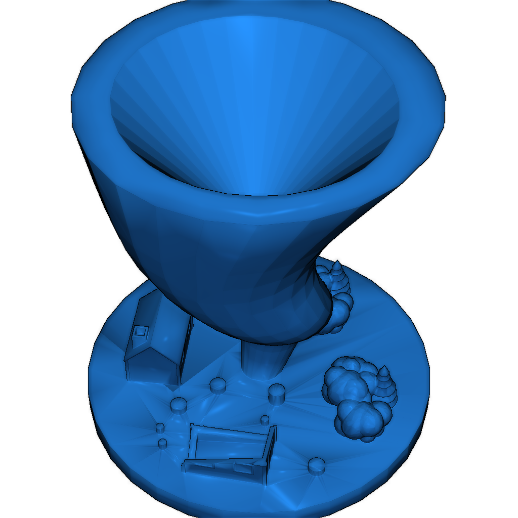 3D Модель игры Катан