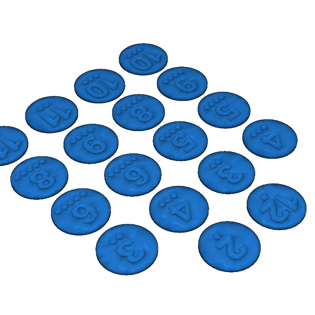 3D Модель игры Катан