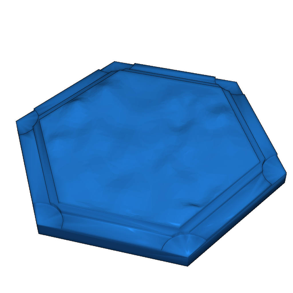 3D Модель игры Катан