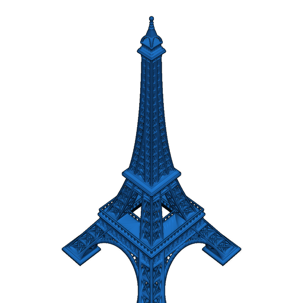 3D-модель Эйфелевой башни