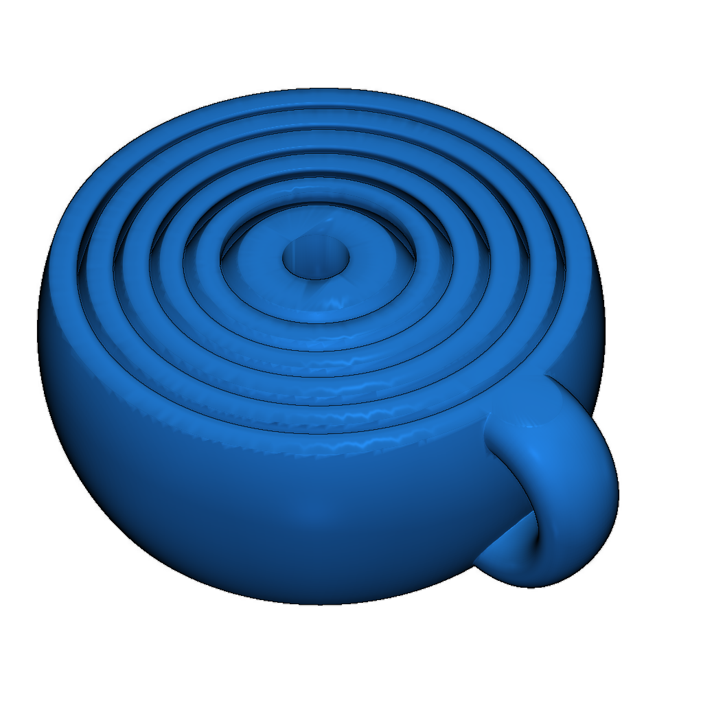 Оптимизированная гироскопическая брелка с 6 кольцами