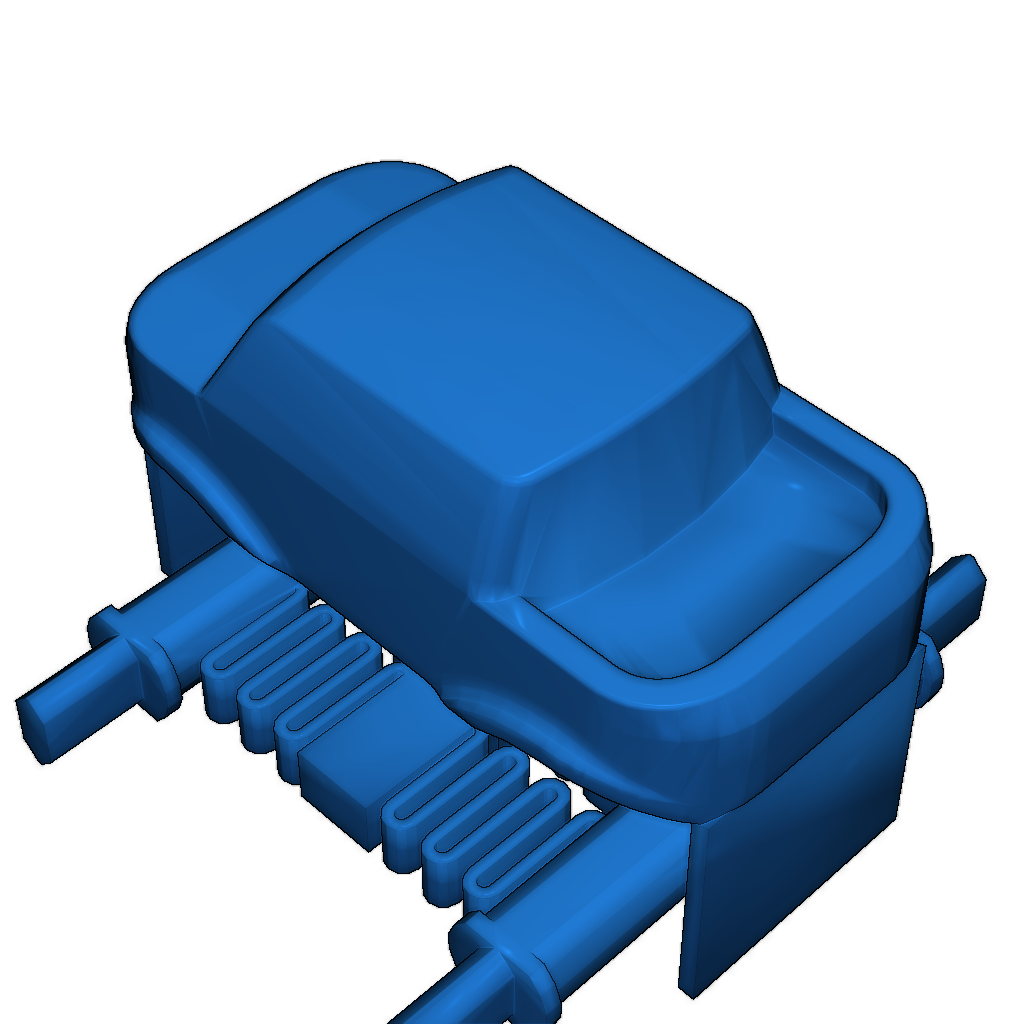 3D модель грузовика