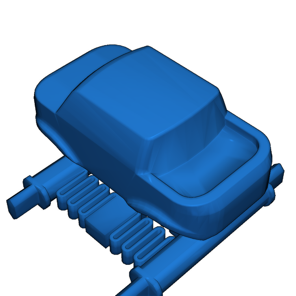 3D модель грузовика