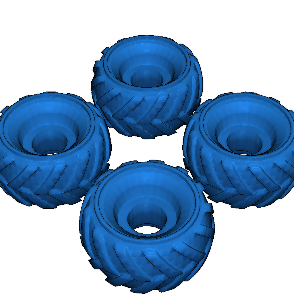 3D модель грузовика