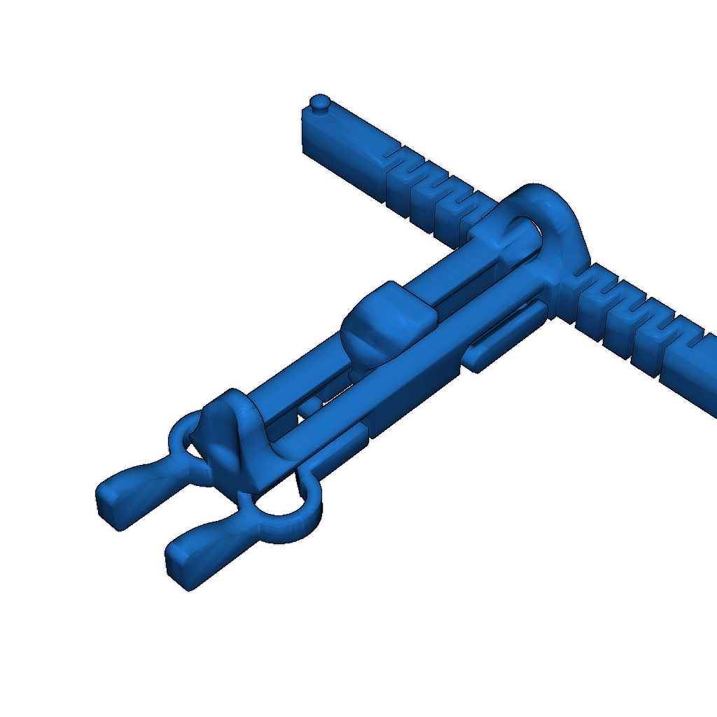 Отпечаток баллисты (арбалета) на месте