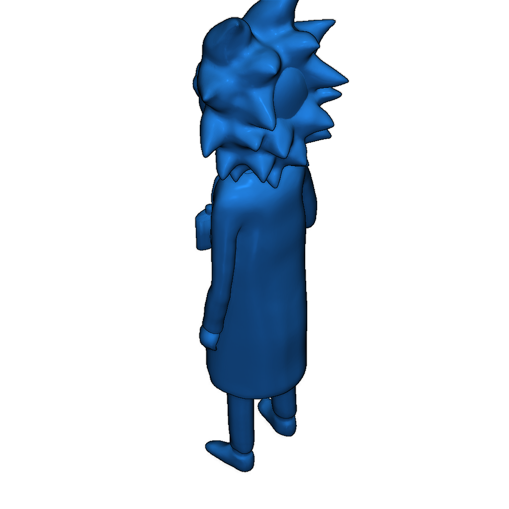 3D модель Рика Санчеза