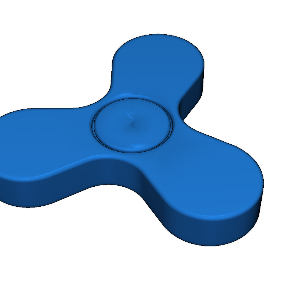 Fidget Spinner — цельный принт / подшипники не требуются!