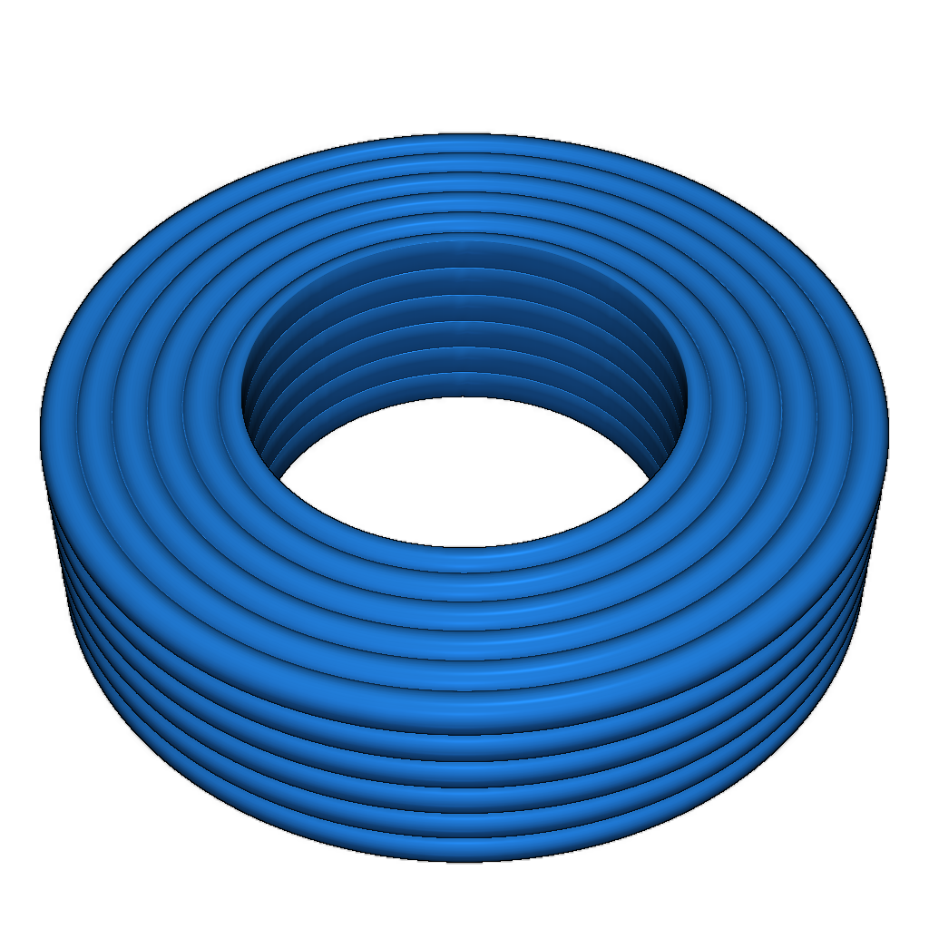 Красивый мини-брелок из нити