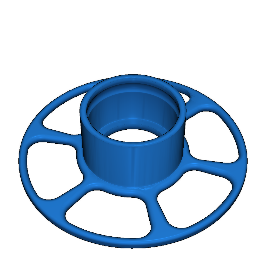 Красивый мини-брелок из нити