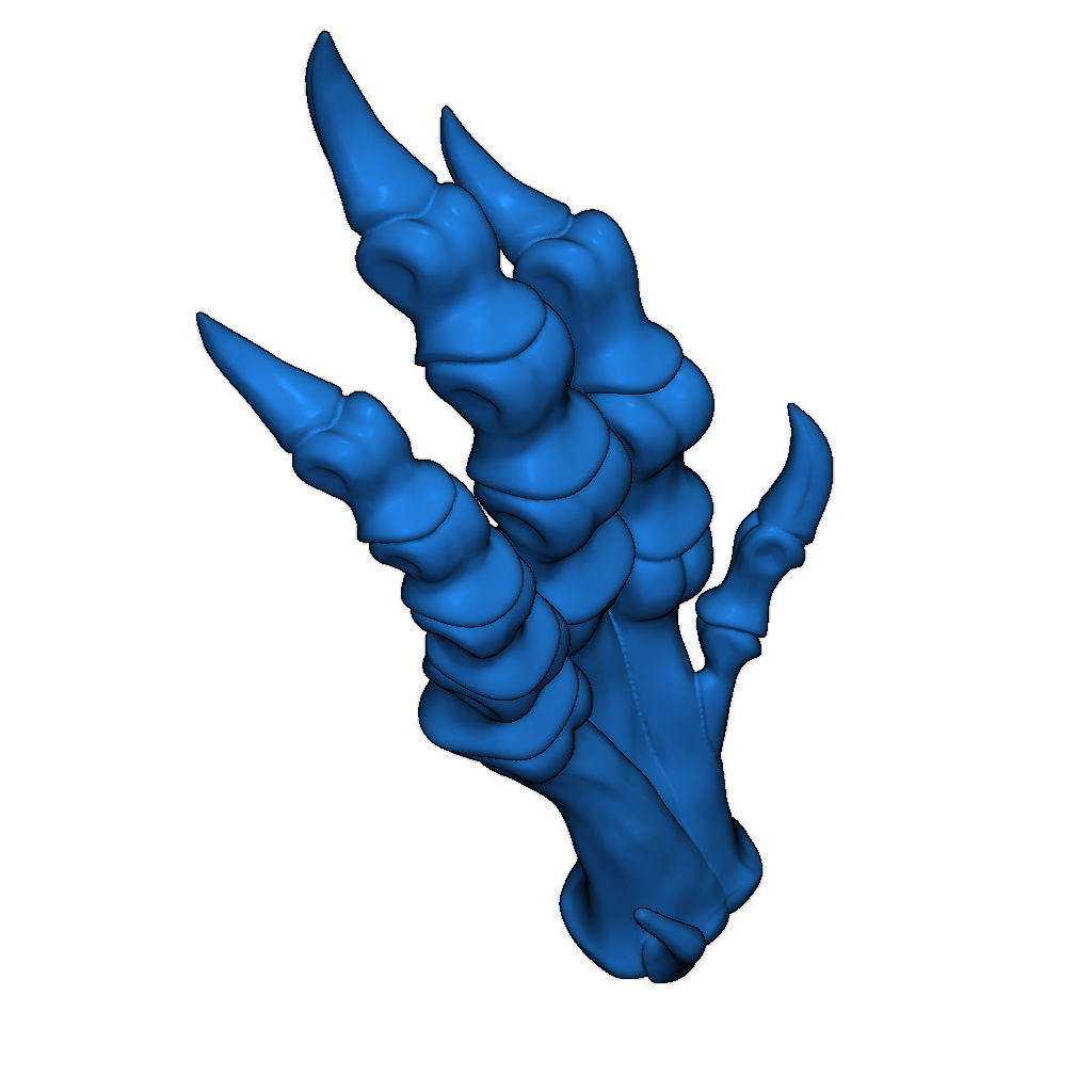 Скелет тираннозавра исправлен и доступен для печати
