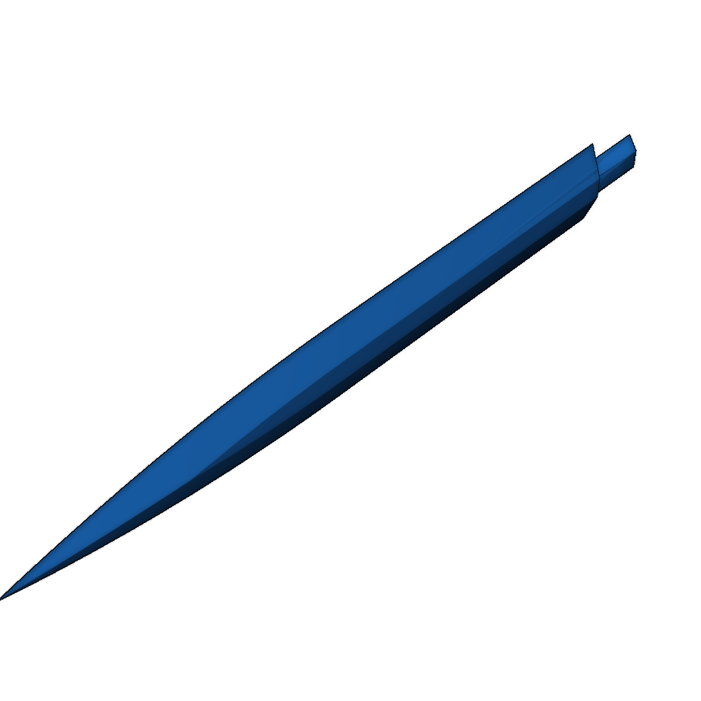 Меч Дэйвокера Блэйда с соединяемыми секциями