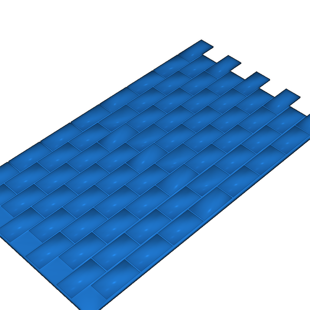 Стена с углами и Н-образными балками