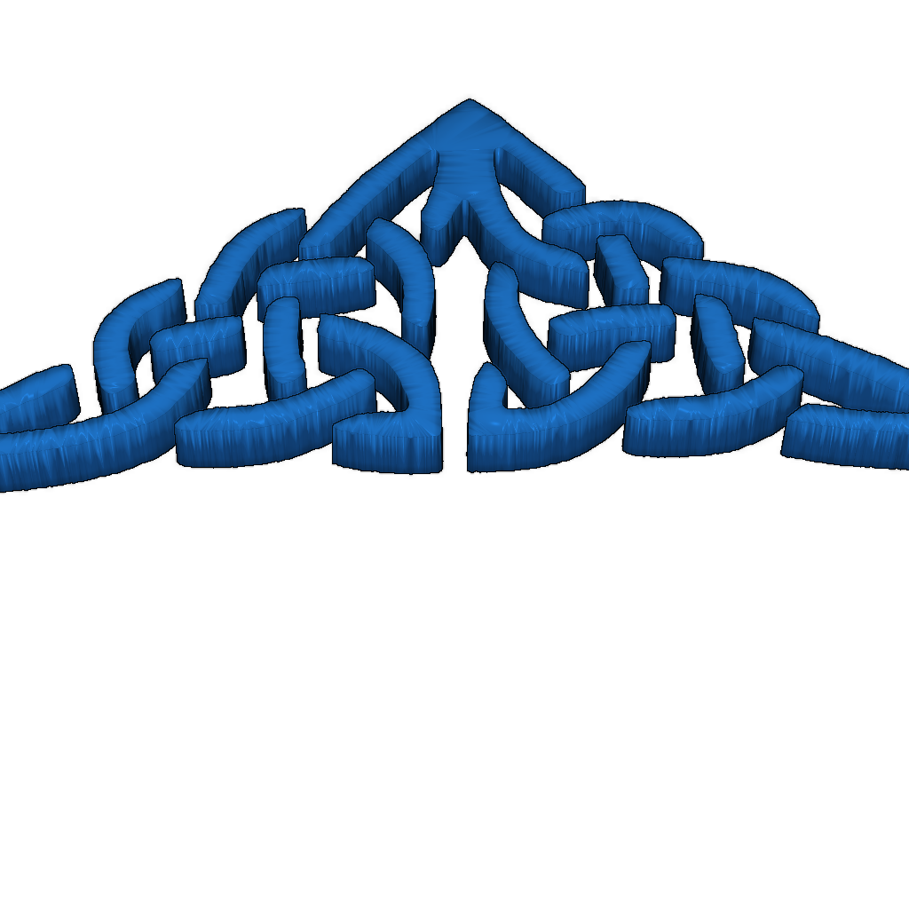 Кельтский узел шагов #6