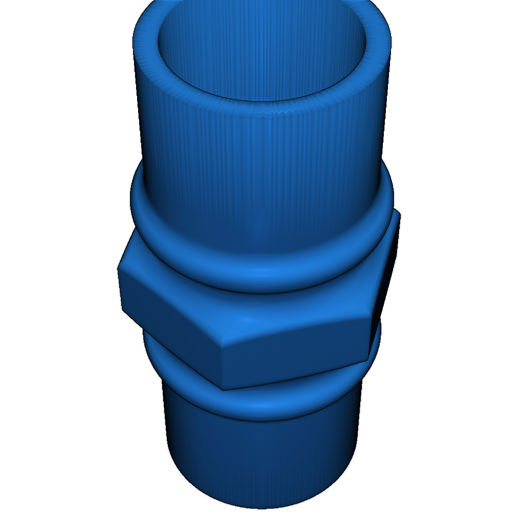 Лампа настольная Industrial Pipe Man в стиле стимпанк