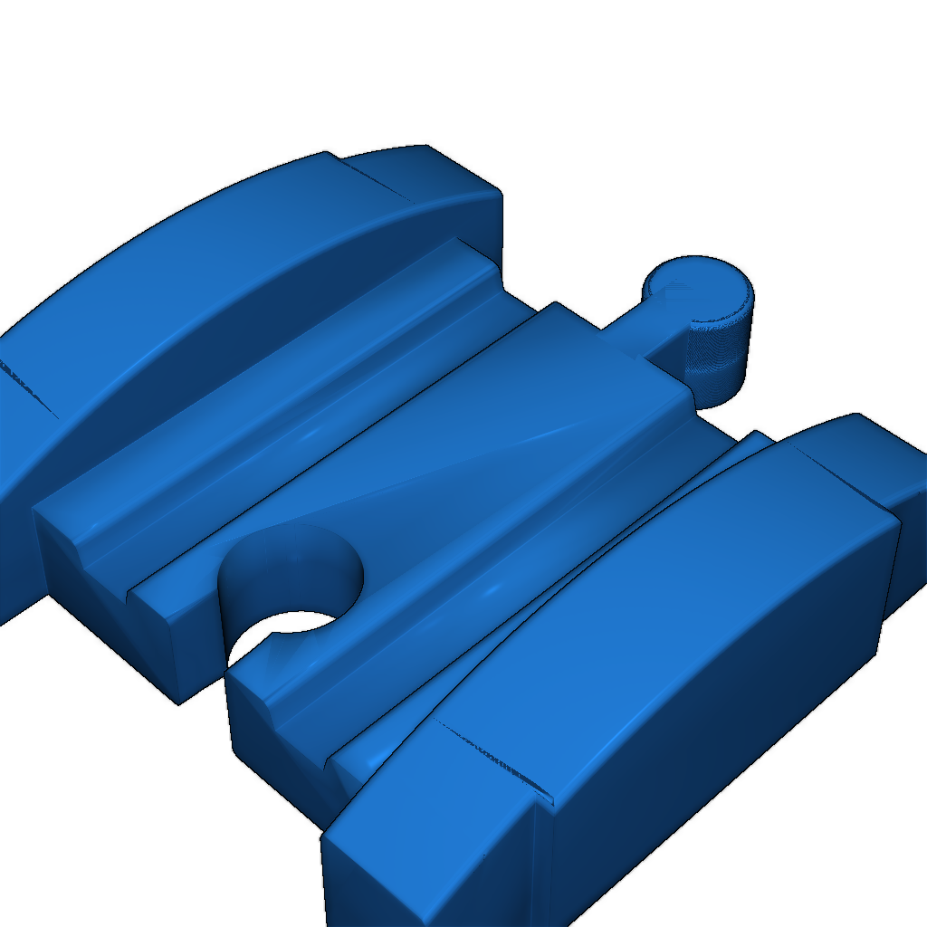 Складной деревянный мост для поезда