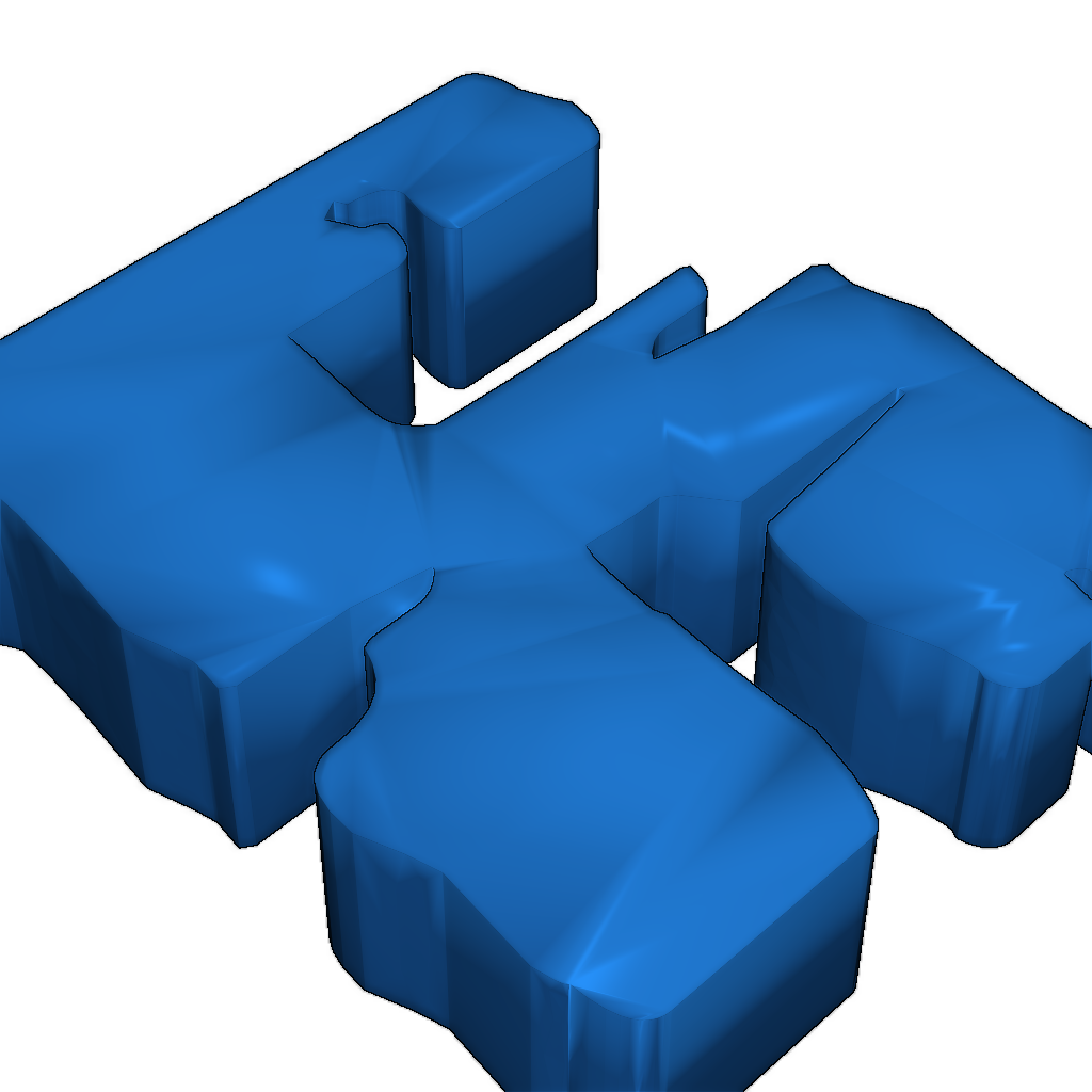 Типография алфавита Minecraft