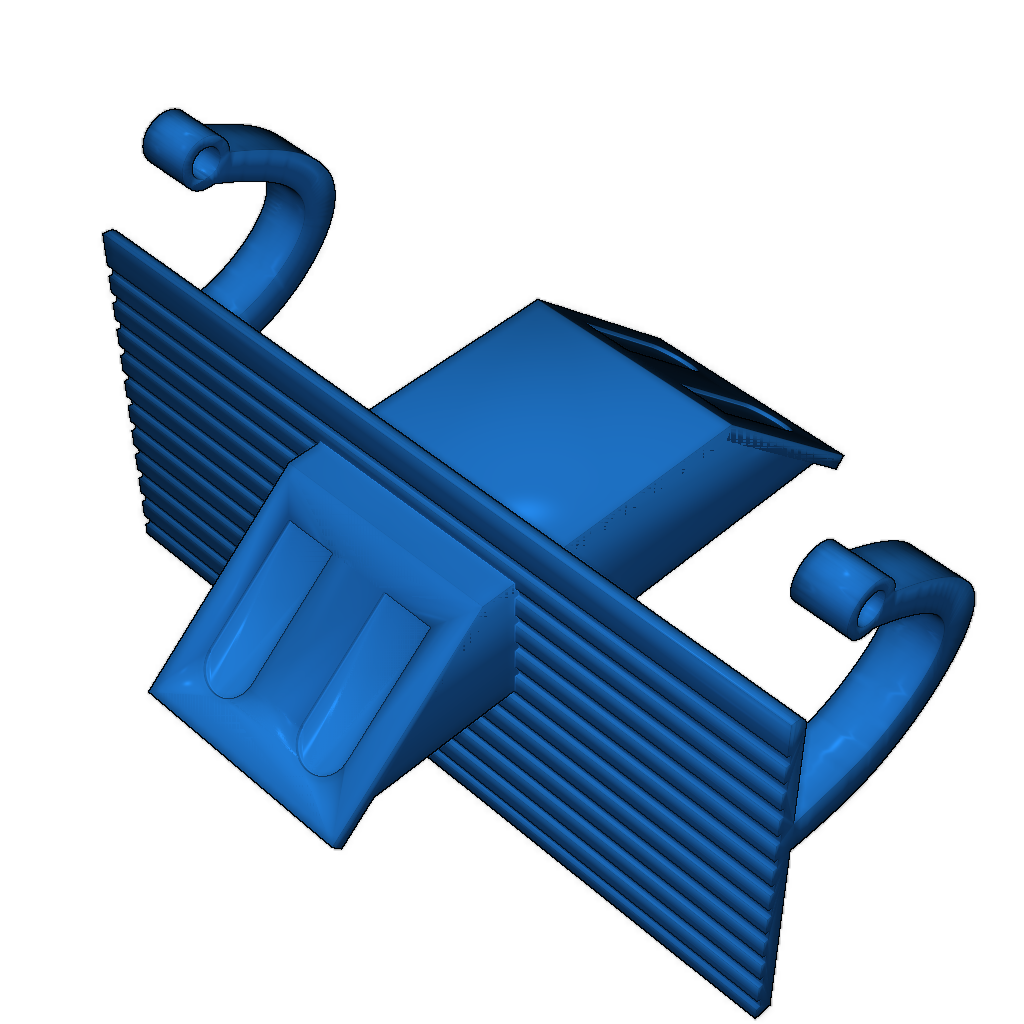 Модель прицепа для кемпинга масштаба 1:12