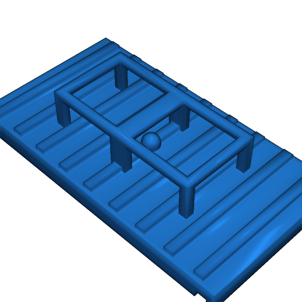 Модель прицепа для кемпинга масштаба 1:12