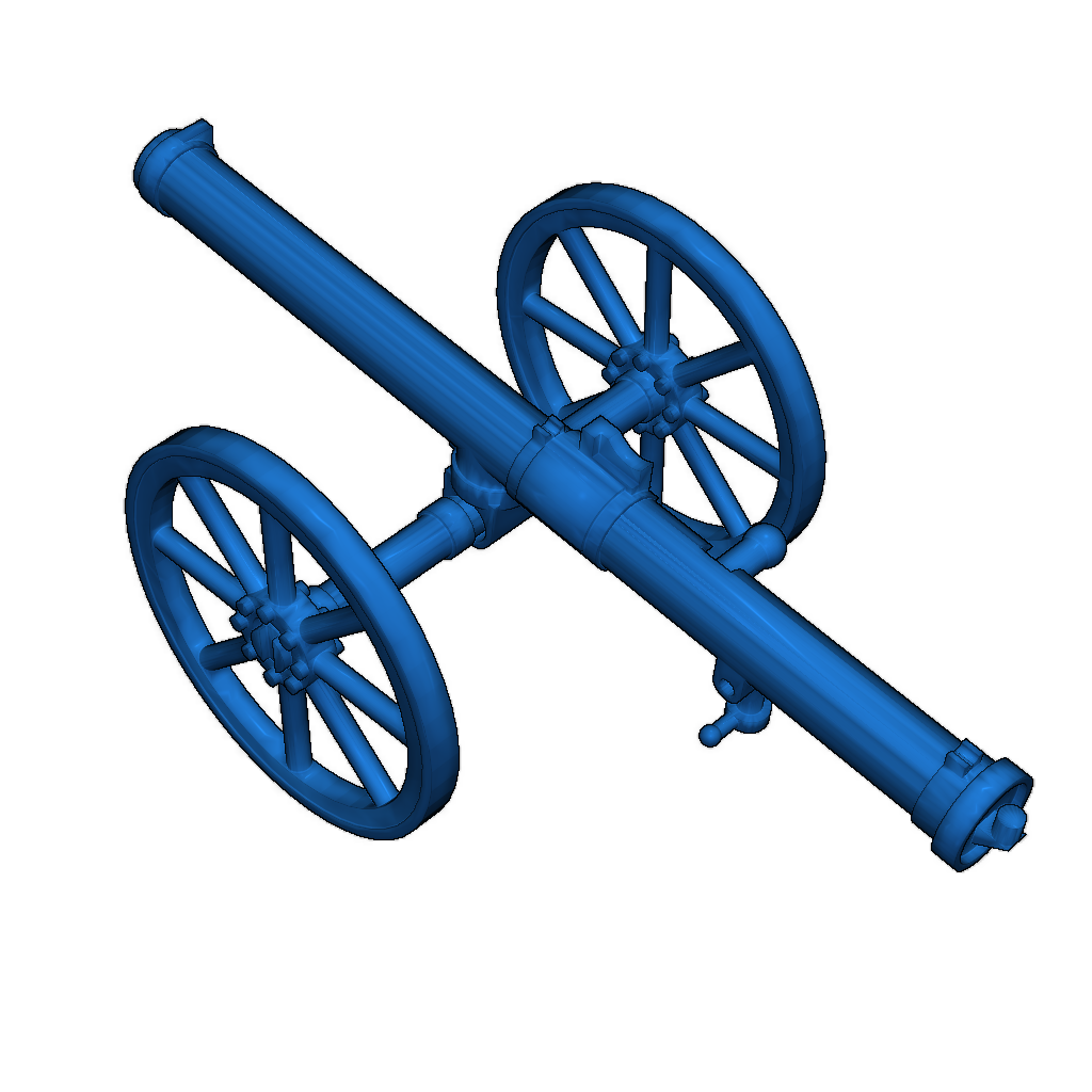 Пневматическая пушка для стола с пружинным механизмом (6мм)