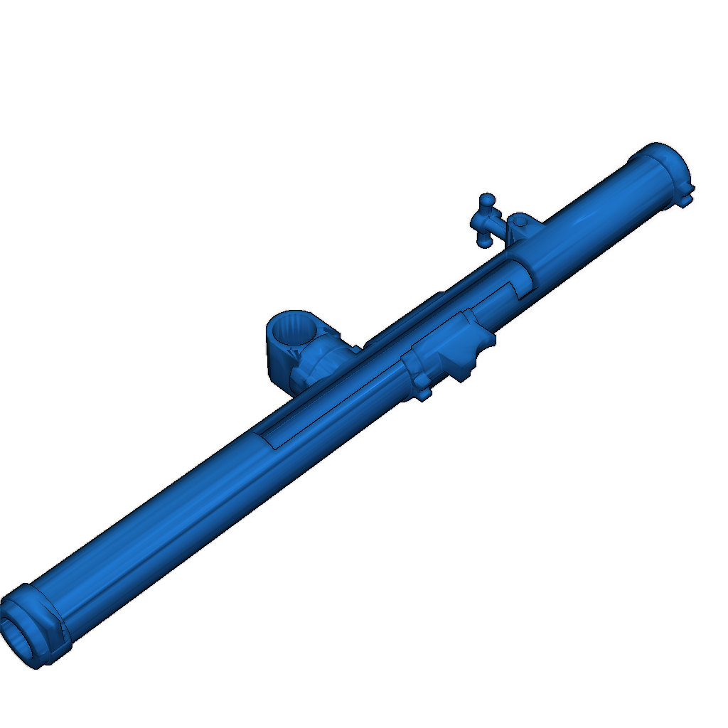 Пневматическая пушка для стола с пружинным механизмом (6мм)