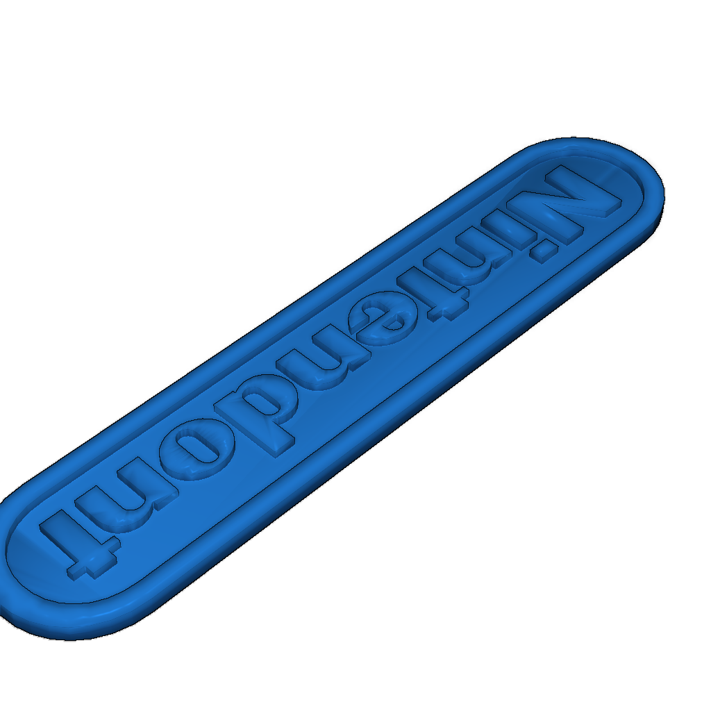 Модель Nintendont для печати