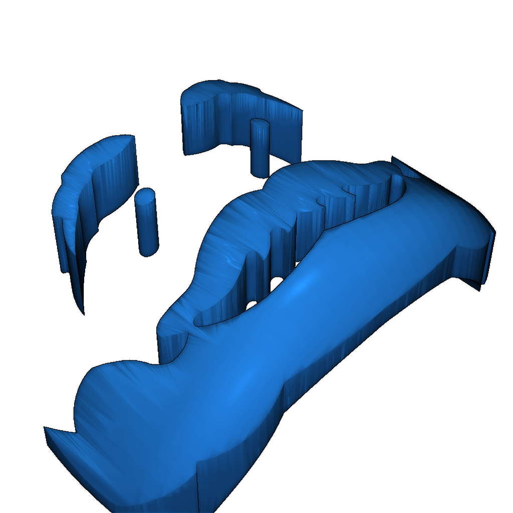 Гигантская минифигура Санты