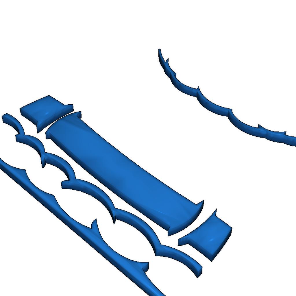 Гигантская минифигура Санты