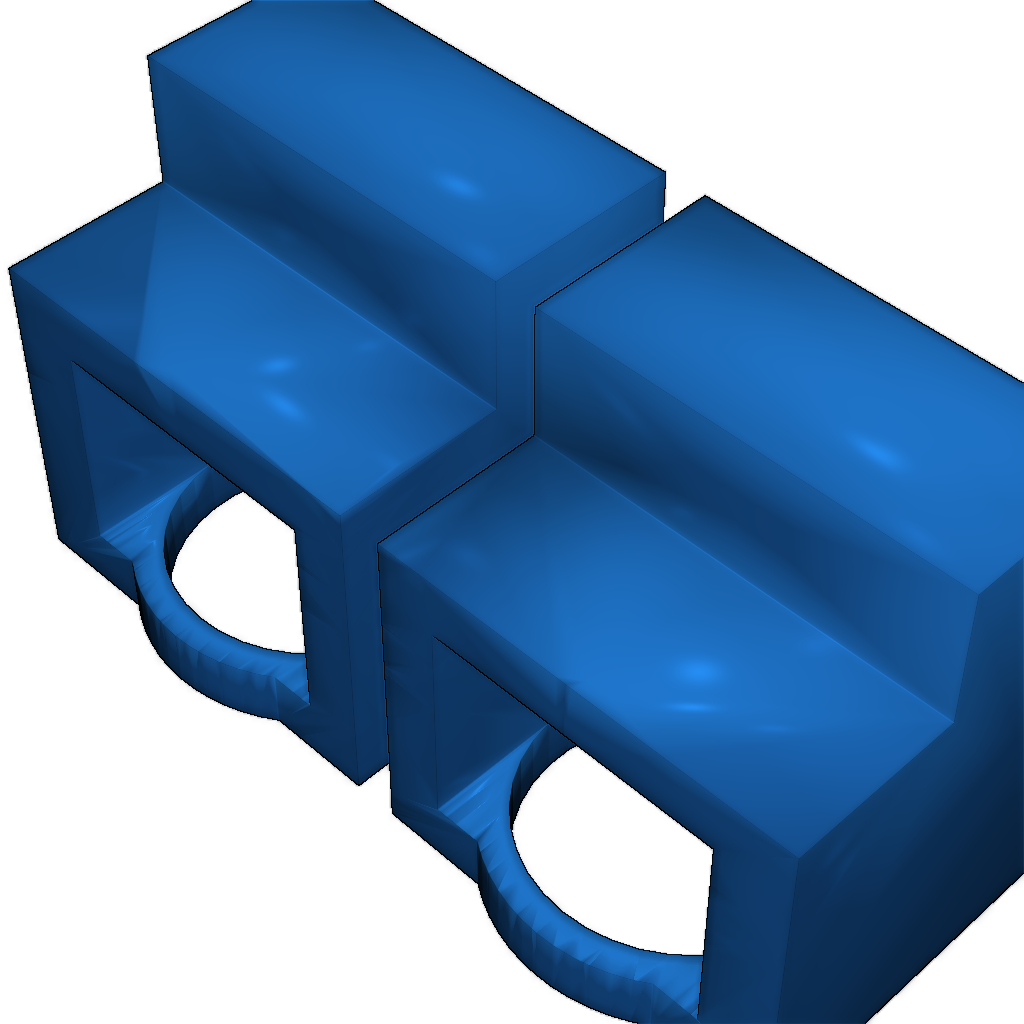 Гигантская минифигура Санты