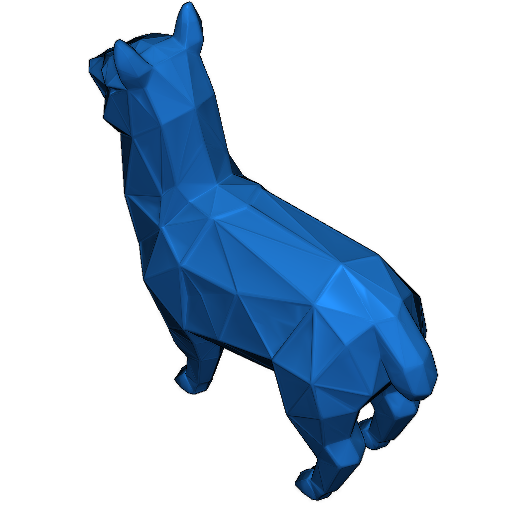 CF Альпака - Геометрическая 3D-модель