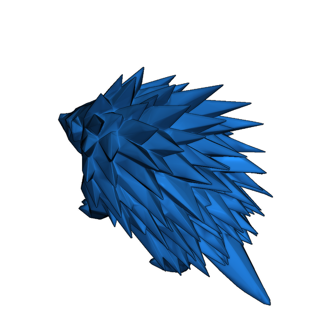 3D-модель CF Ежа