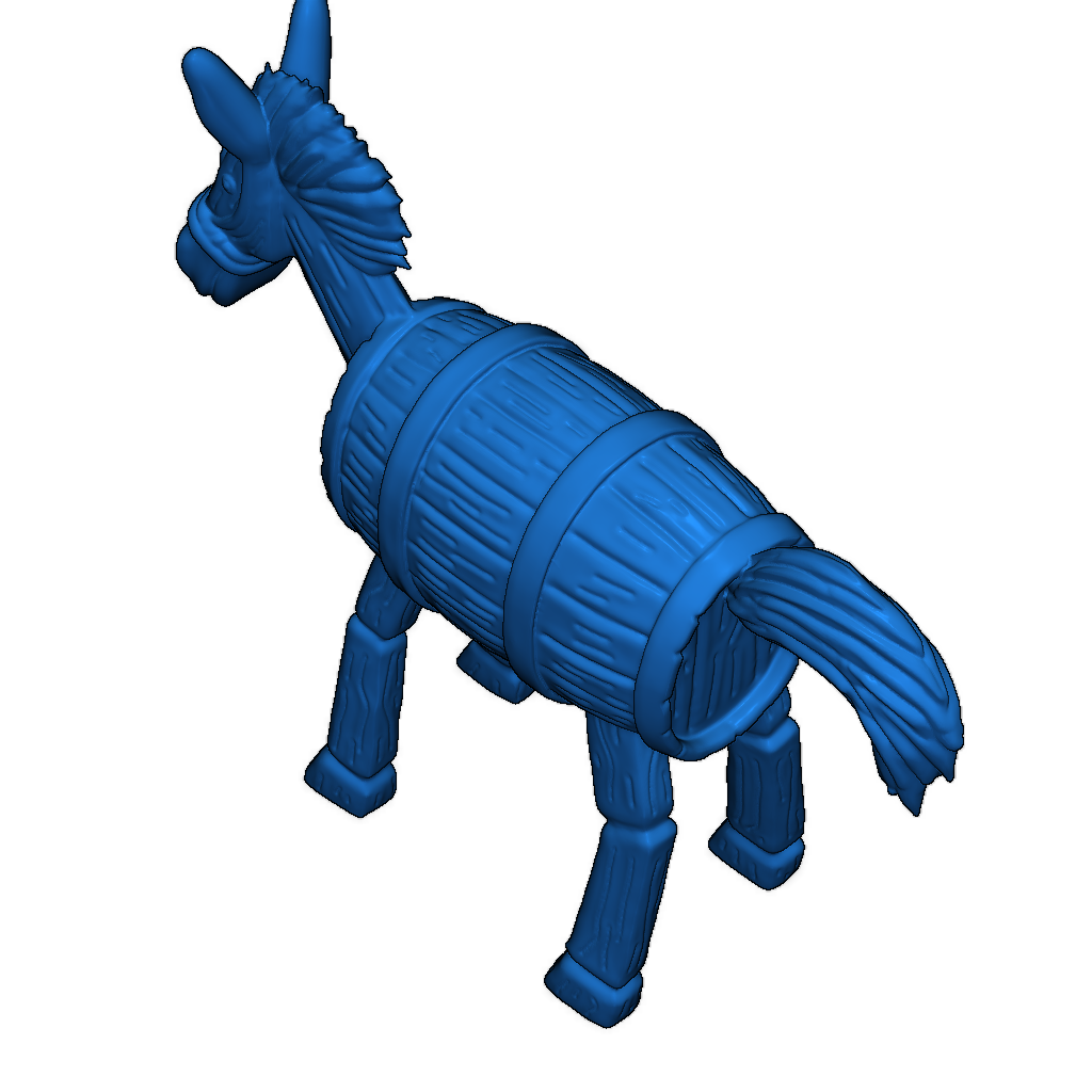 Деревянный Осел - Средний Конструкт (DND / TTRPG)