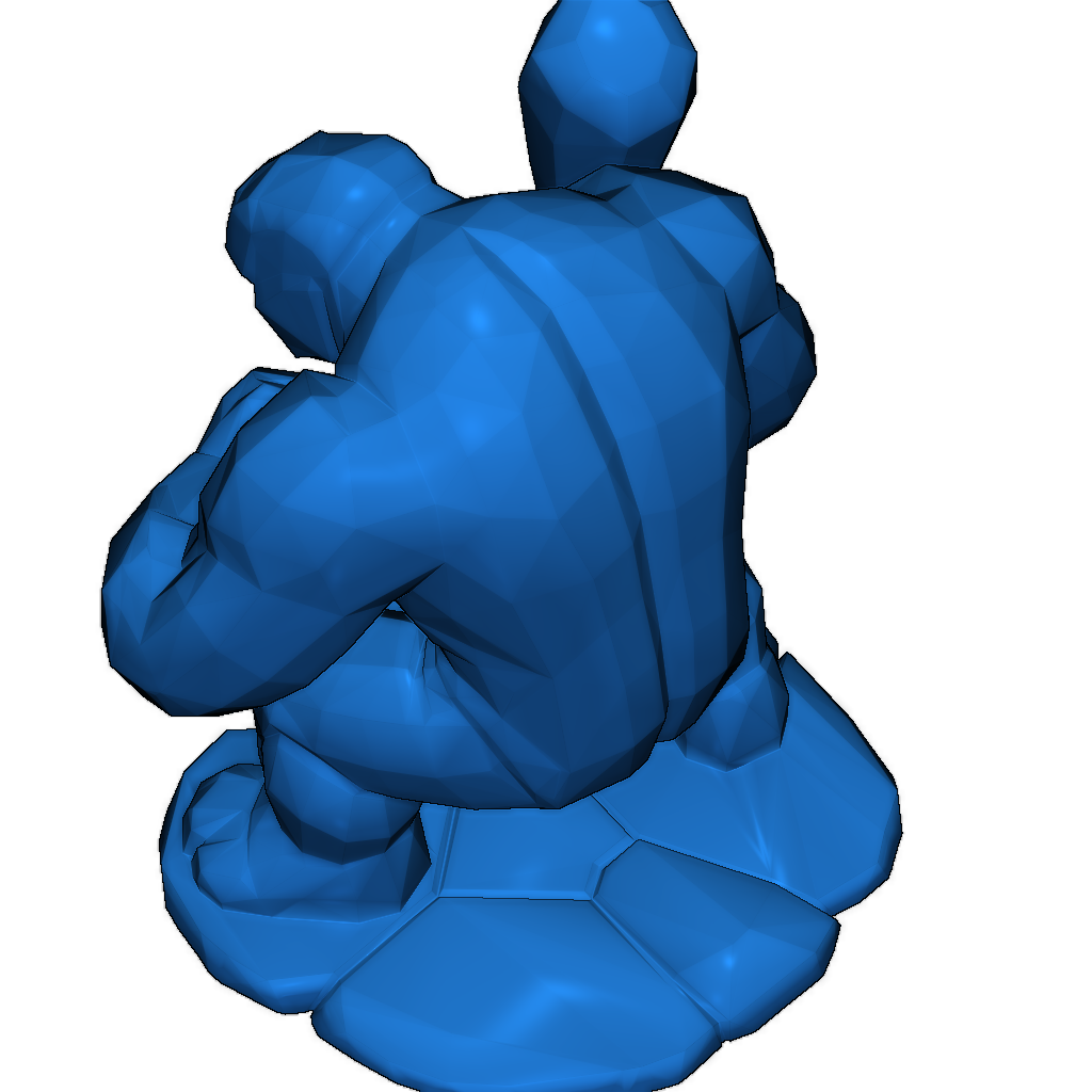 3D Модель Голиафа в стиле Кристальных Граней