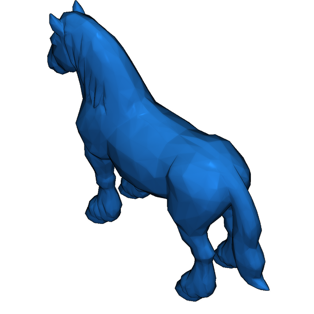 3D модель Клайдсдейл в стиле Crystal Facets