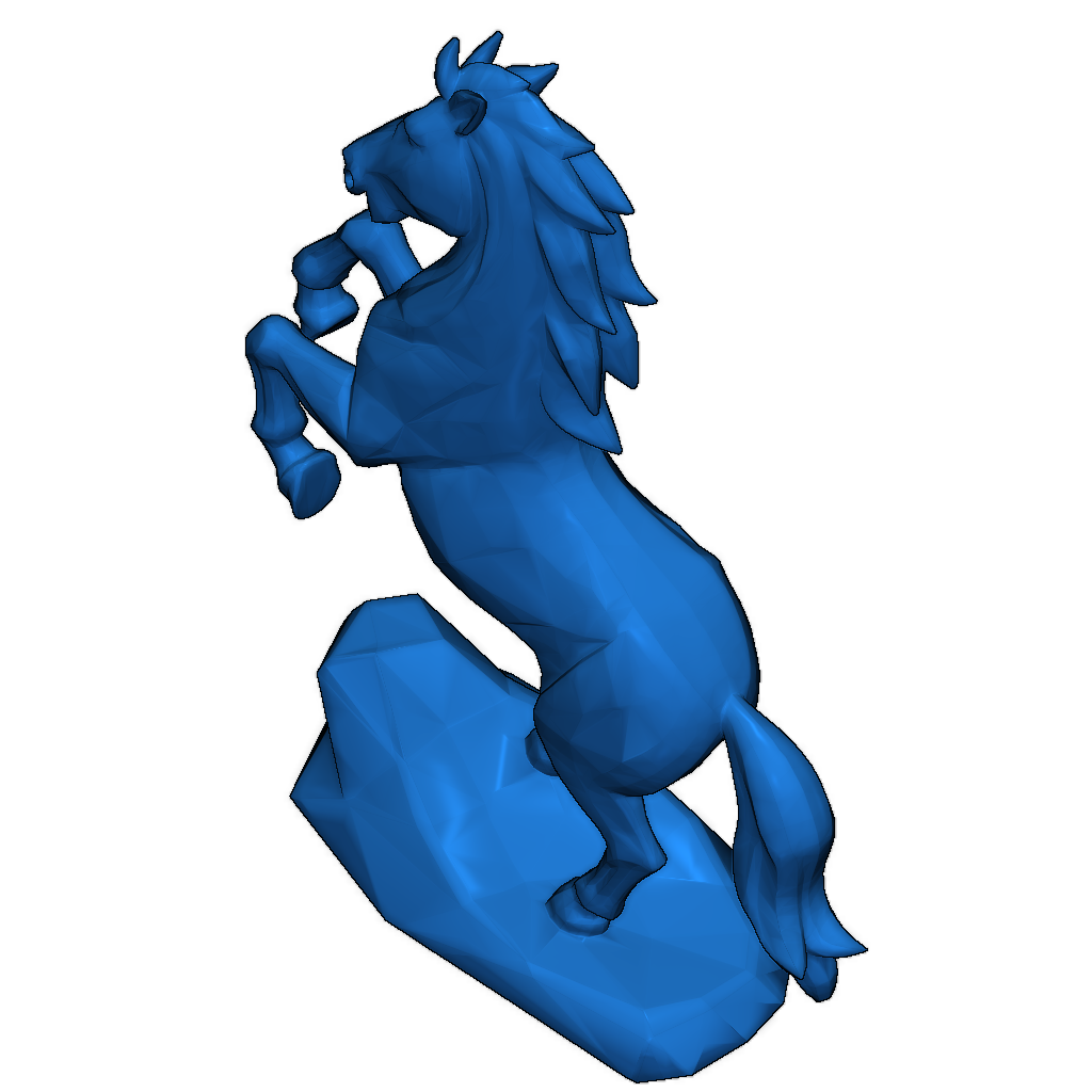 3D Модель: Арабская Лошадь в Реверансе