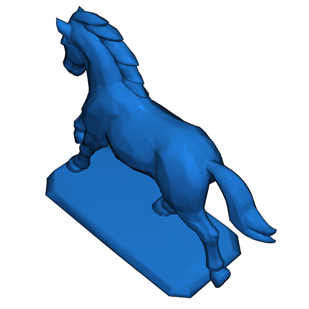 CF Лошадь - Ахалтекинец в Галопе