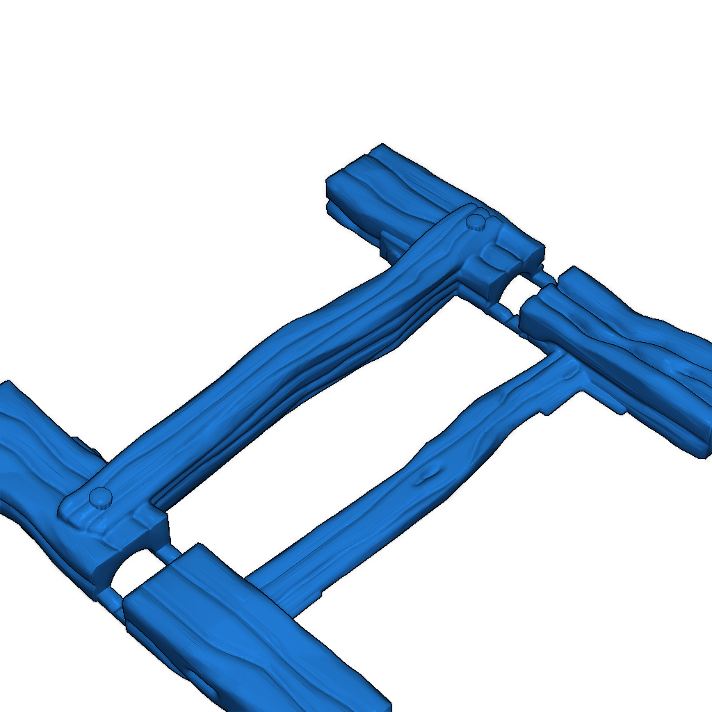 Модульные магнитные деревянные строительные леса