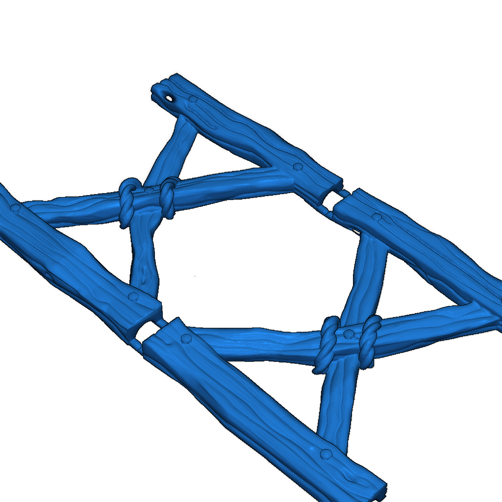 Модульные магнитные деревянные строительные леса