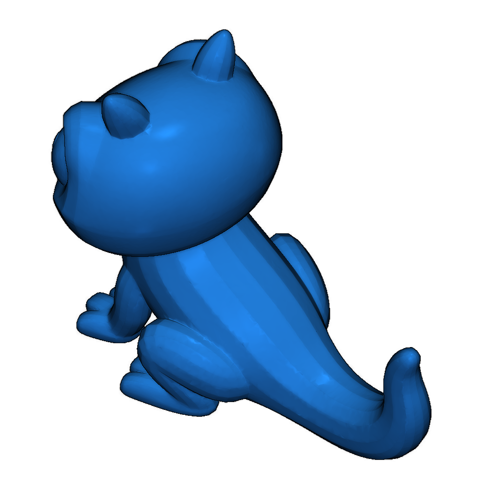 Мини Геcko - 3D модель ящерицы