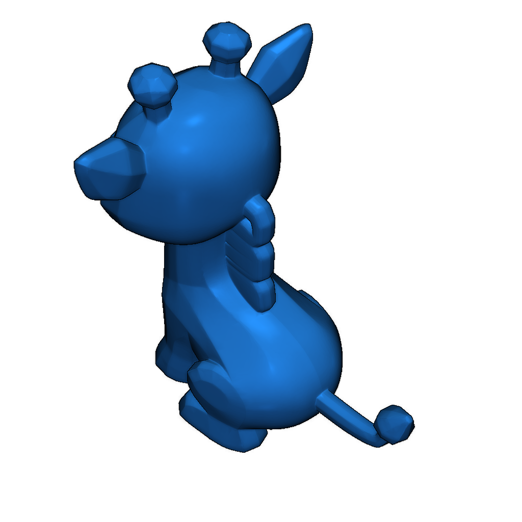 Мини Жираф 3D-модель