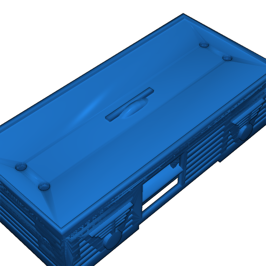 Деревянный железнодорожный крытый грузовой вагон