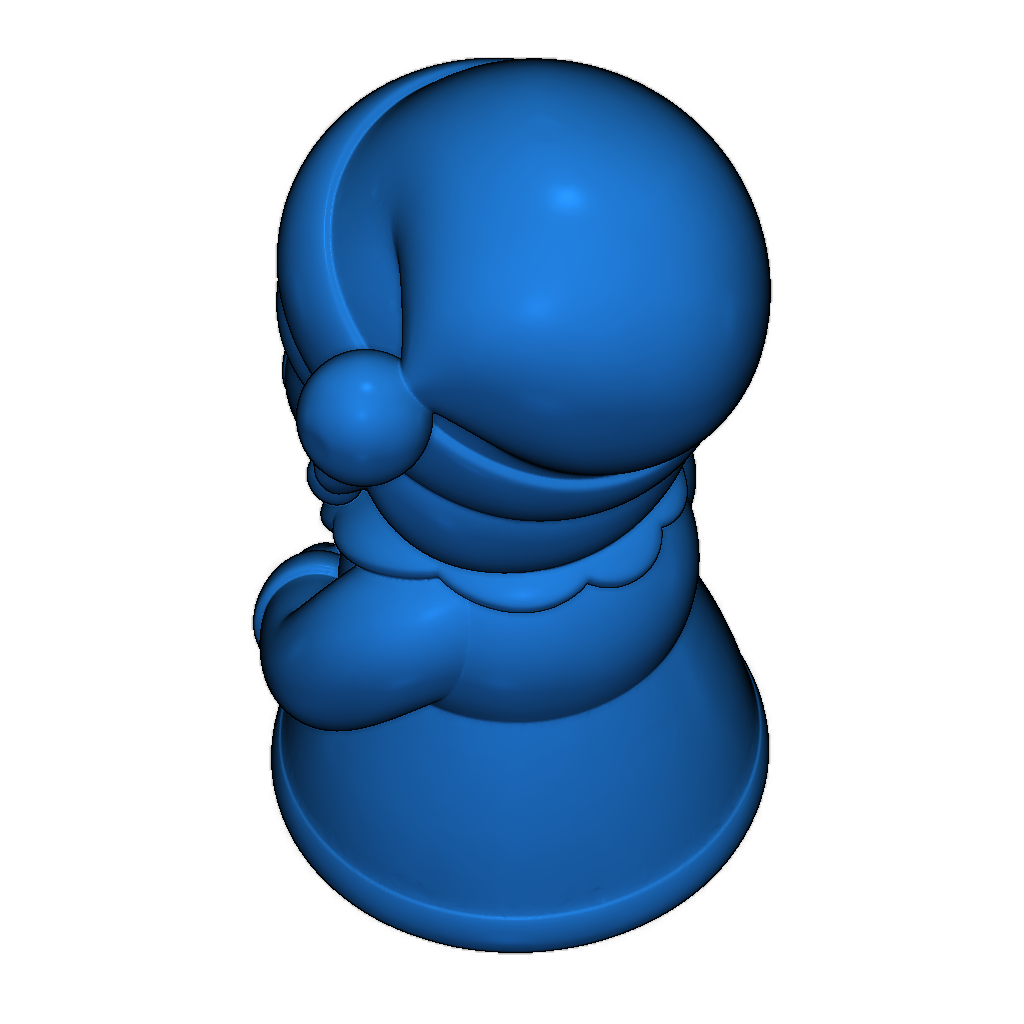 3D модель Мамãe Noel для печати